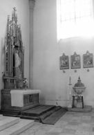Křtitelnice, kde byl 8. 7. 1899 František pokřtěn.