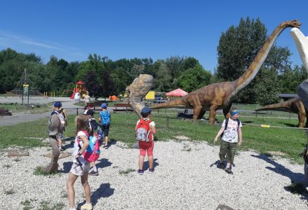Školní výlet druháků do Dinoparku Ostrava