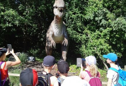 Školní výlet druháků do Dinoparku Ostrava